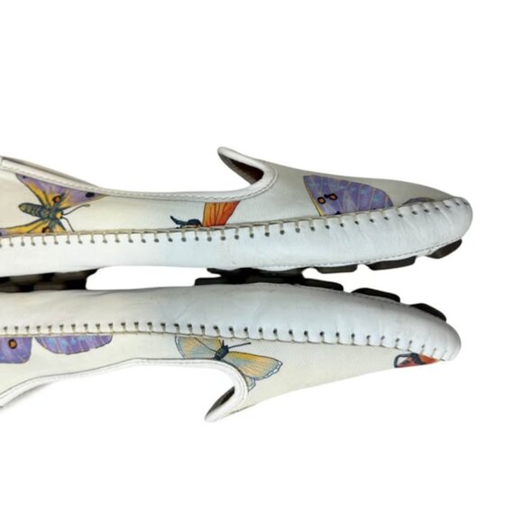 Peter Millar Signature Insetti Butterfly Venetian Loafers Women's size 8.5 - Picture 6 of 9